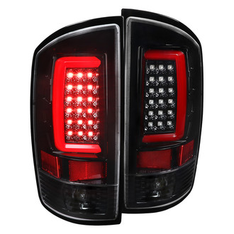 Spec-D® - Driver and Passenger Side Gloss Black LED Tail Lights