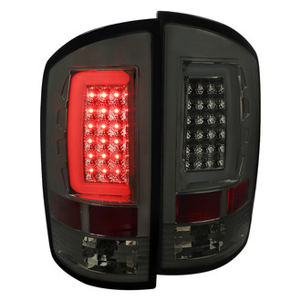 Spec-D® - Driver and Passenger Side Chrome/Smoke LED Tail Lights