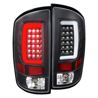 Spec-D® - Driver and Passenger Side Matte Black LED Tail Lights