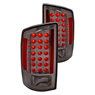 Spec-D® - Driver and Passenger Side Chrome/Smoke LED Tail Lights