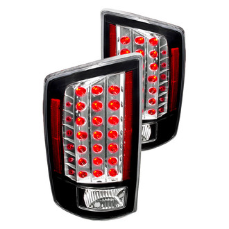 Spec-D® - Driver and Passenger Side Black LED Tail Lights