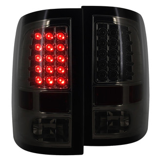 Spec-D® - Driver and Passenger Side Black/Smoke LED Tail Lights