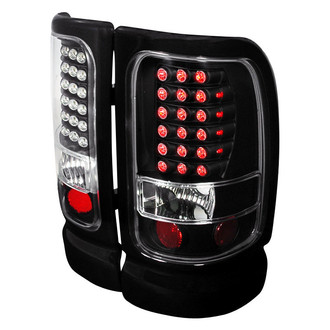 Spec-D® - Driver and Passenger Side Black LED Tail Lights