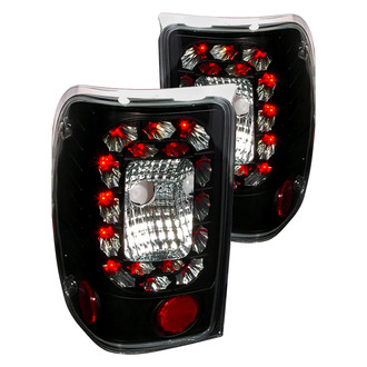 Spec-D® - Driver and Passenger Side Black LED Tail Lights