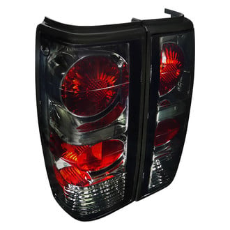 Spec-D® LT-S1082G-APC - Driver and Passenger Side Black Red/Smoke Euro Tail Lights