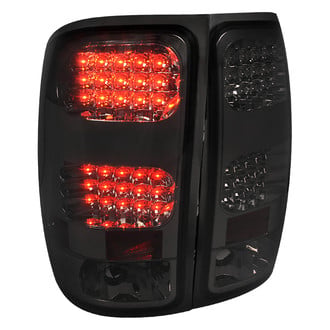 Spec-D® - Driver and Passenger Side Chrome/Smoke LED Tail Lights