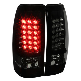 Spec-D® - Driver and Passenger Side Gloss Black LED Tail Lights