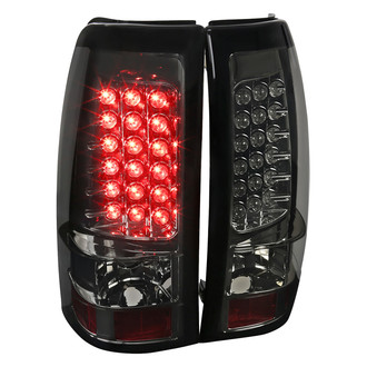 Spec-D® - Driver and Passenger Side Chrome/Smoke LED Tail Lights