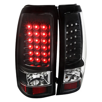 Spec-D® - Driver and Passenger Side Black LED Tail Lights
