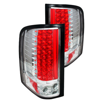 Spec-D® - Driver and Passenger Side Chrome LED Tail Lights