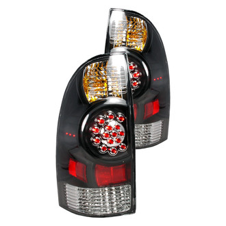 Spec-D® - Driver and Passenger Side Black/Red LED Tail Lights