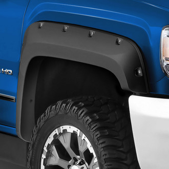 Spec-D® - Matte Black Front and Rear Fender Flares