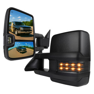 Spec-D® - Driver and Passenger Side Power Towing Mirrors (Heated, Foldaway)