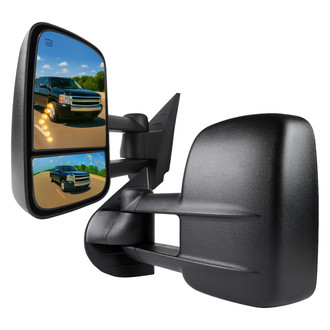 Spec-D® - Driver and Passenger Side Power Towing Mirrors (Heated, Foldaway)