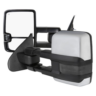 Spec-D® - Driver and Passenger Side Power Towing Mirrors (Heated, Foldaway)