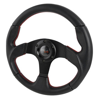 Spec-D® - 3-Spoke MOMO Net Series Racing Steering Wheel