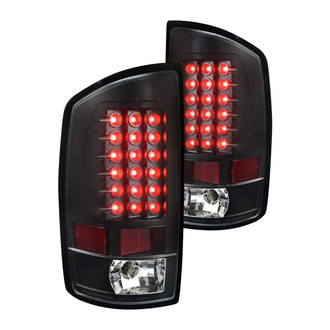 Spec-D® - Driver and Passenger Side Black LED Tail Lights