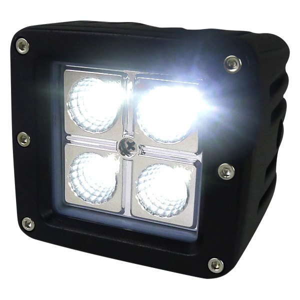 Spec-D® - 3" 16W Square Flood Beam LED Work Light