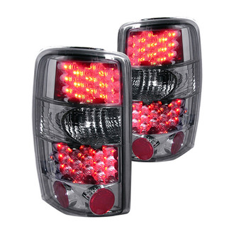 Spec-D® - Driver and Passenger Side Chrome/Smoke LED Tail Lights