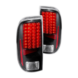 Spec-D® - Driver and Passenger Side Black LED Tail Lights