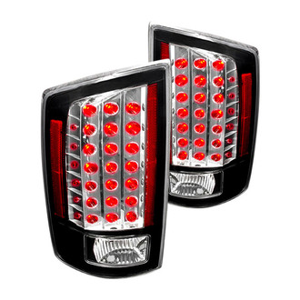 Spec-D® - Driver and Passenger Side Black LED Tail Lights