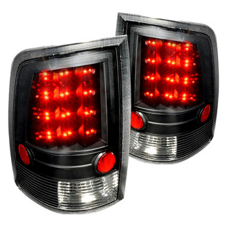 Spec-D® - Driver and Passenger Side Black LED Tail Lights