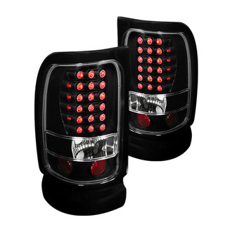 Spec-D® - Driver and Passenger Side Black LED Tail Lights