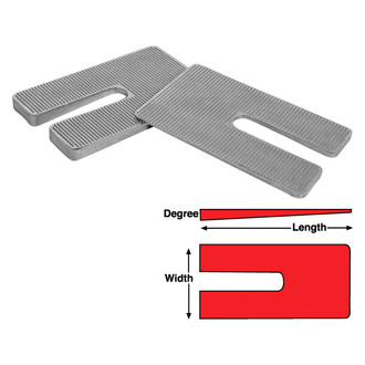Specialty Products® - 0.5" Rear Leaf Spring Shim Kit