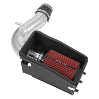 Spectre Performance® - Aluminum Polished Cold Air Intake System with HPR® Red Filter