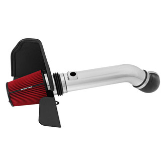 Spectre Performance® - Aluminum Polished Cold Air Intake System with HPR® Red Filter