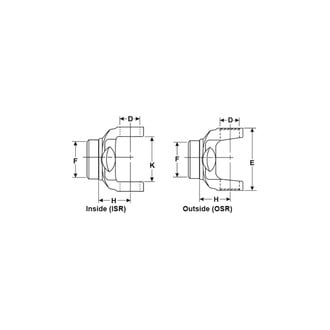 Spicer® - Driveshaft Tube Weld Yoke