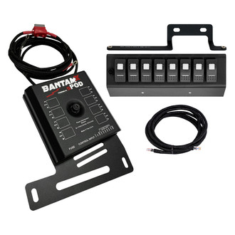 sPOD® - BantamX 8-Circuit Control System With LED Switch Panel