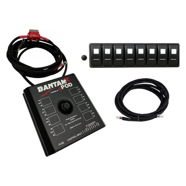  sPOD® - BantamX Modular 8-Circuit Control System With 36" Battery Cables