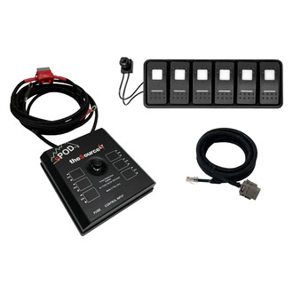 sPOD® - SourceLT 6-Circuit Control System With 36" Battery Cables