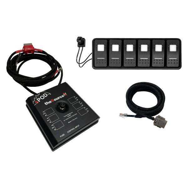  sPOD® - SourceLT 6-Circuit Control System With 36" Battery Cables