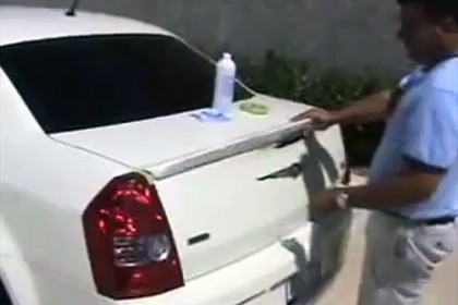 Dawn® - Custom Style Truck Cab Spoiler Installation