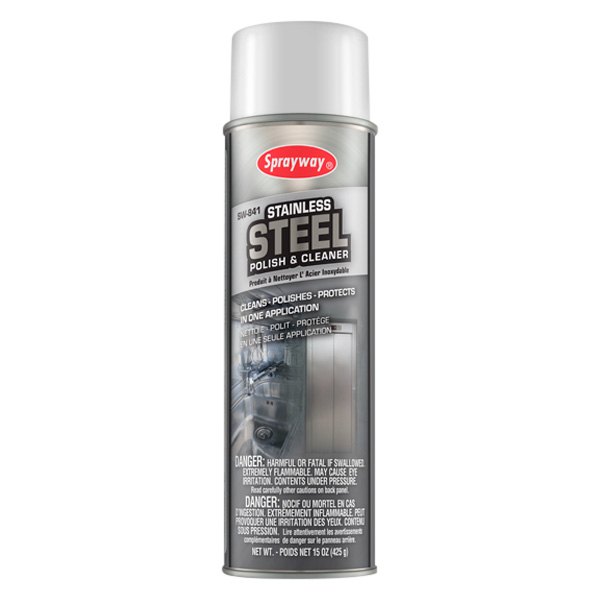 Sprayway® - 20 oz. Stainless Steel Polish and Cleaner