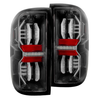 Spyder® A6CSI14BK - Driver and Passenger Side Black LED Tail Lights