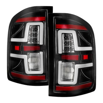Spyder® - Driver and Passenger Side Black LED Tail Lights