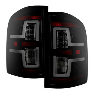 Spyder® - Driver and Passenger Side Black/Smoke LED Tail Lights