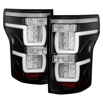 Spyder® - Driver and Passenger Side Black LED Tail Lights