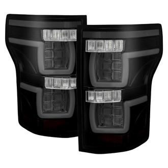 Spyder® - Driver and Passenger Side Black/Smoke LED Tail Lights
