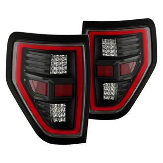 Spyder® - Driver and Passenger Side Black LED Tail Lights