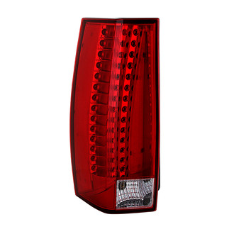 Spyder® - Driver Side Chrome/Red Factory Style LED Tail Light