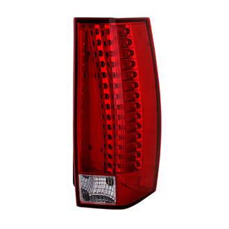 Spyder® - Passenger Side Chrome/Red Factory Style LED Tail Light