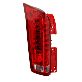 Spyder® - Driver Side Chrome/Red Factory Style LED Tail Light