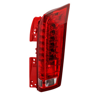 Spyder® - Passenger Side Chrome/Red Factory Style LED Tail Light