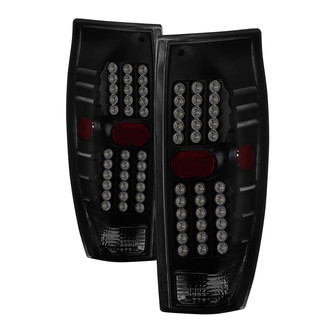Spyder® - Driver and Passenger Side Black/Smoke LED Tail Lights