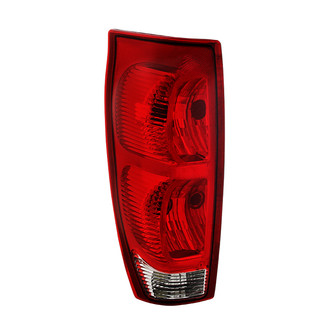 Spyder® - Driver Side Chrome/Red Factory Style Tail Light