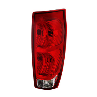 Spyder® - Passenger Side Chrome/Red Factory Style Tail Light